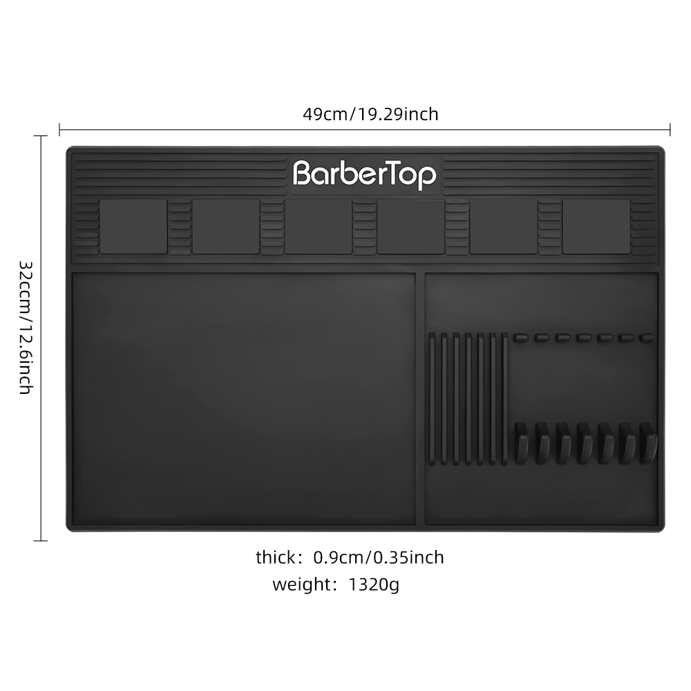 Barber Mats Barber Tools Stora - Bar Mat Rubber 评论和价格