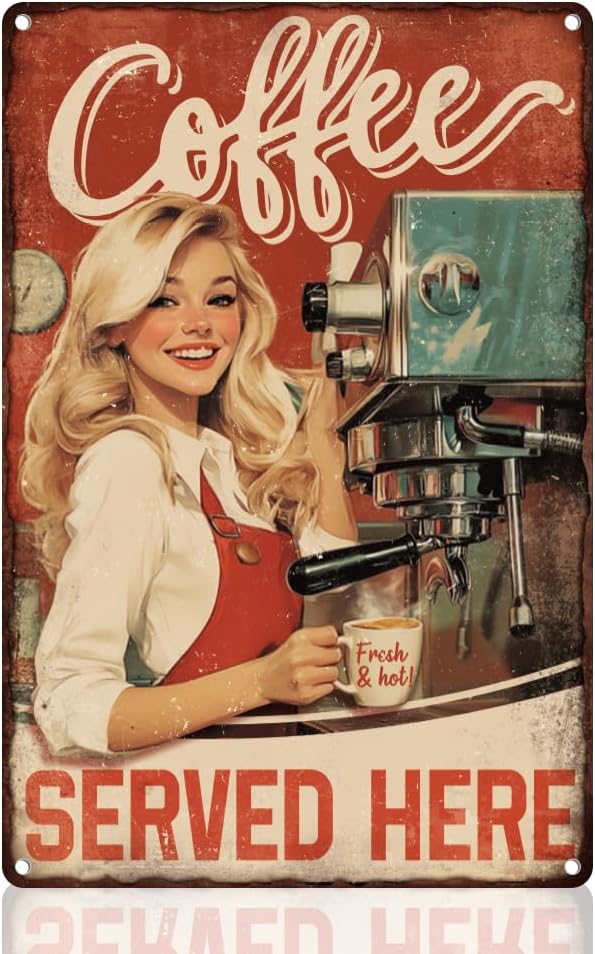 Coffee Bar Wall Decor Sign,Cof - Home Bar And Coffee 评论和价格