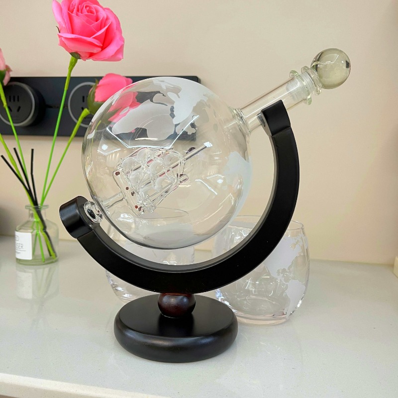Creative Globe Decanter Set wi - Decanter Globe Set 评论和价格