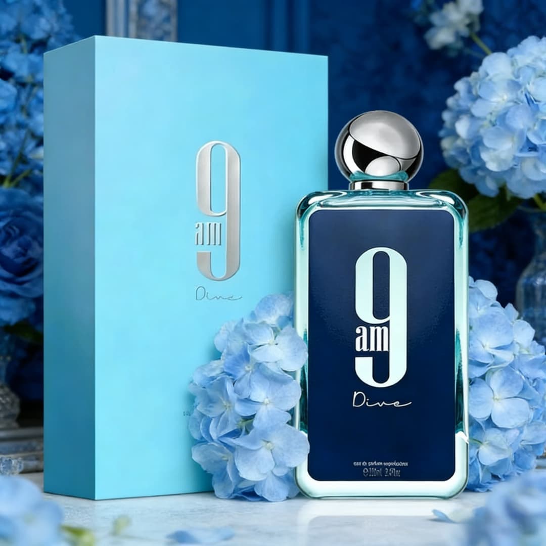 9am Dive EDP | Sleek blue glas - Home Bar Accessories 评论和价格