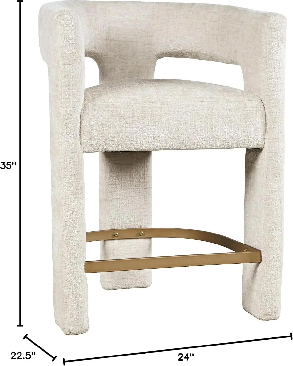 Jofran Upholstered Counter Sto - Home Bar Seating 评论和价格
