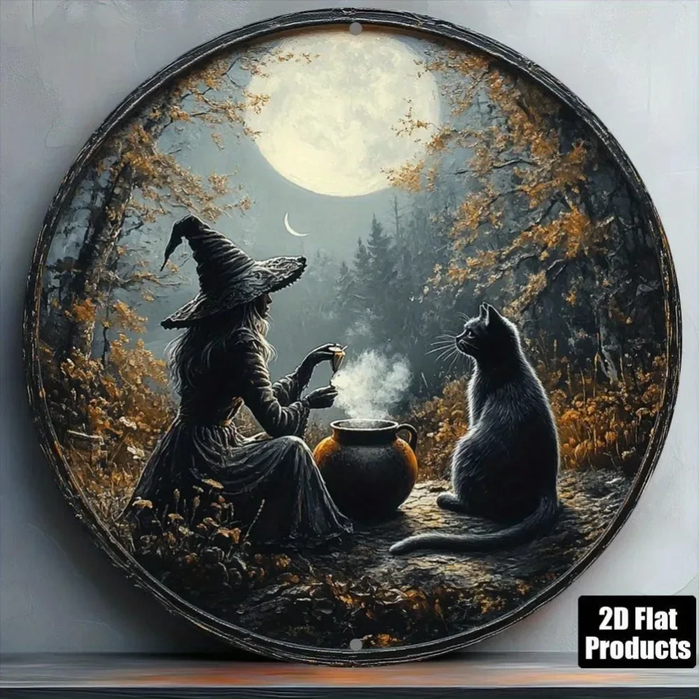 1PC Retro Halloween Wall Decor - Home Bar And Coffee 评论和价格