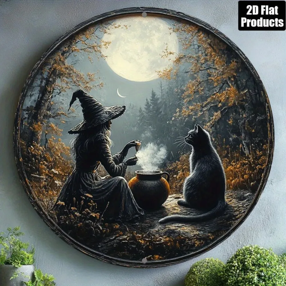 1PC Retro Halloween Wall Decor - Home Bar And Coffee 评论和价格