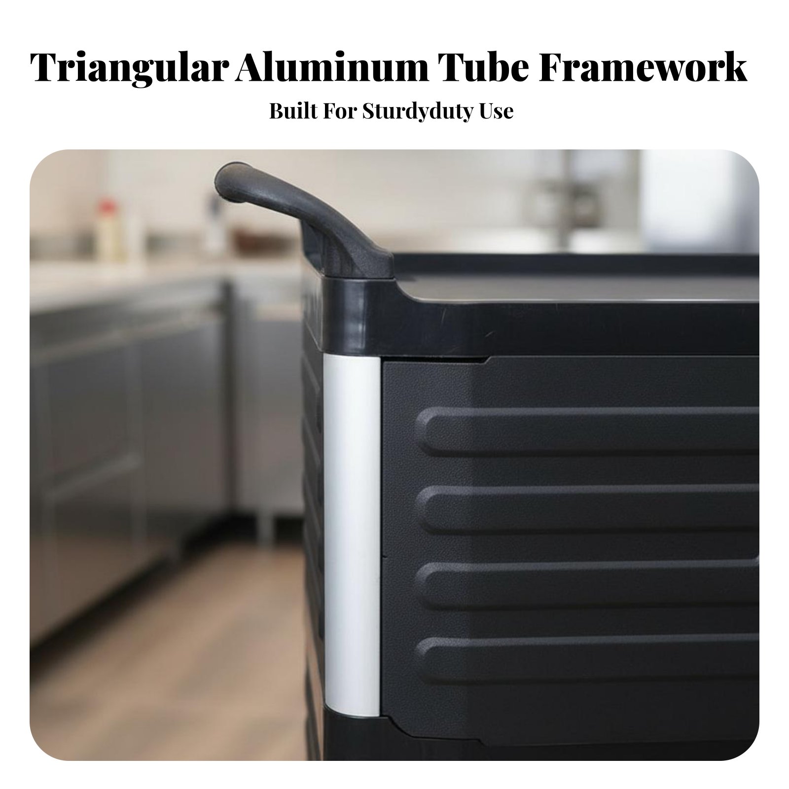 3-Tier utility Cart with caste - Home Bar Shelves 评论和价格