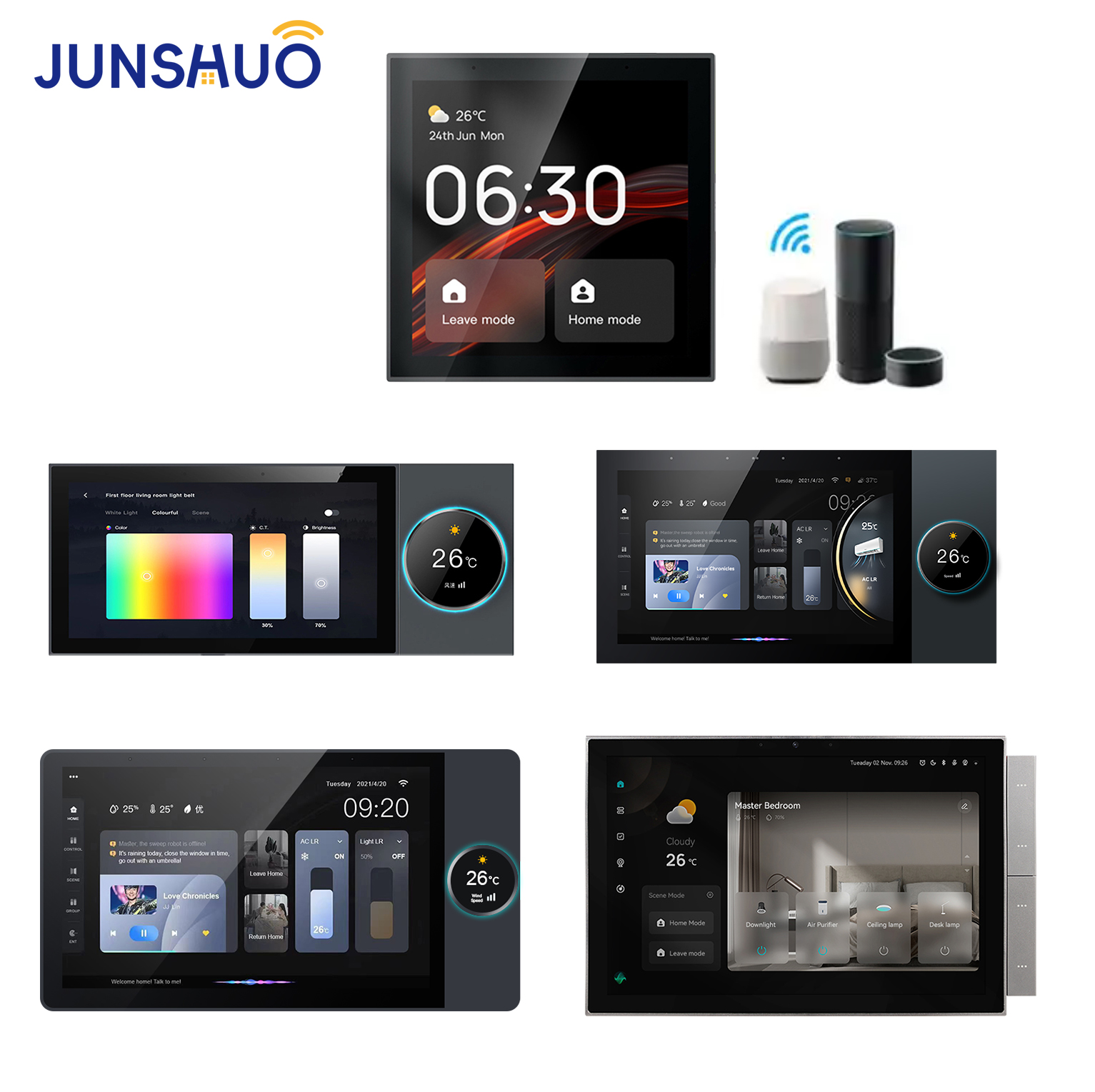 Smart Home Gateway WiFi 6 Inch - Home Bar Android 评论和价格