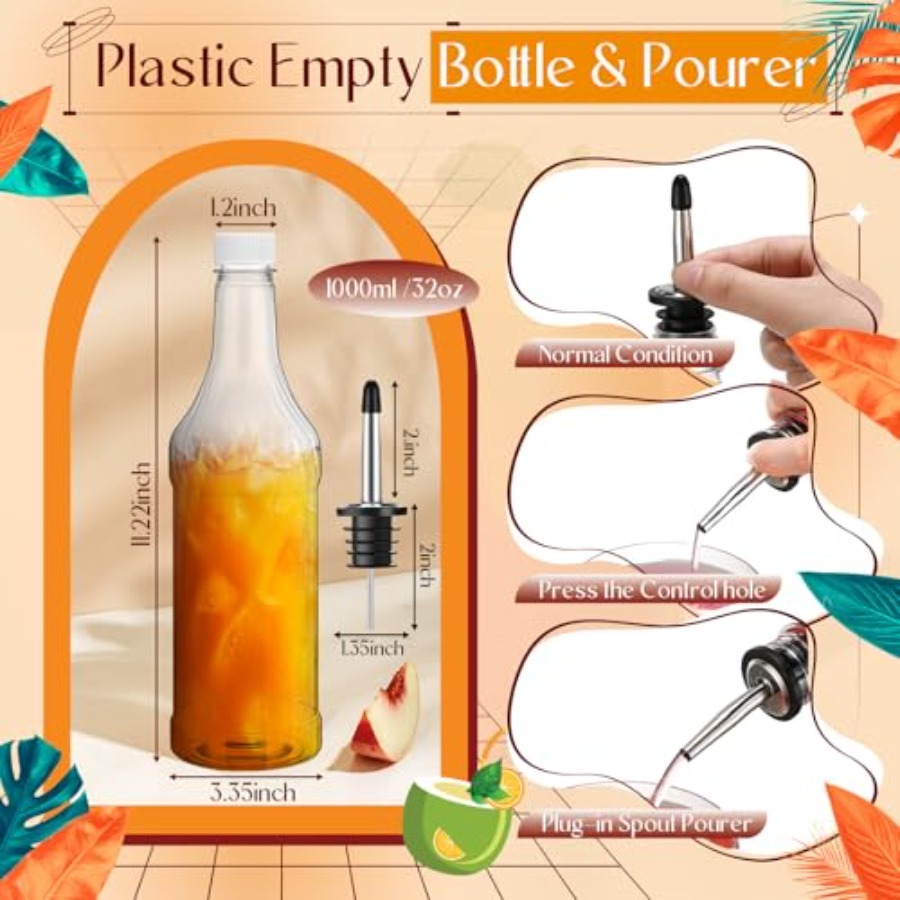 15 Pcs Bar Caddy Accessories 3 - Speed Pourer Cap 评论和价格