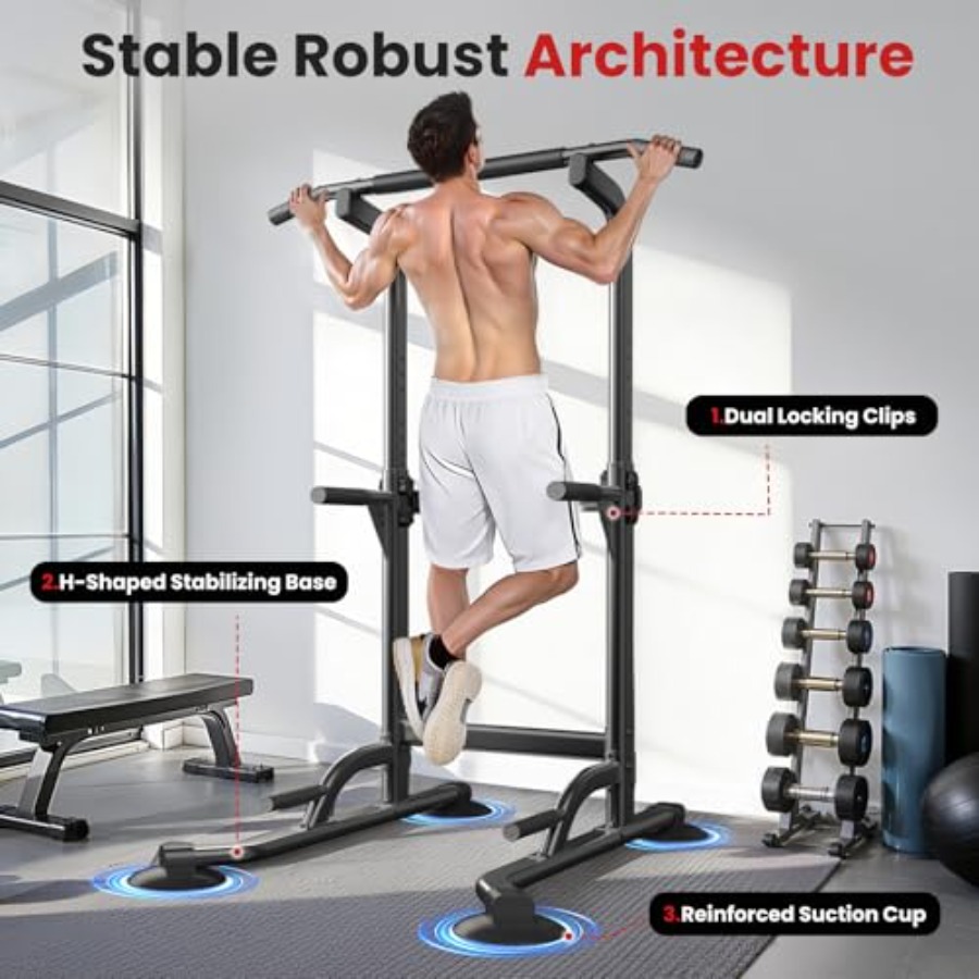 Home Gym Power Tower Pull Up B - Home Bar And Gym 评论和价格