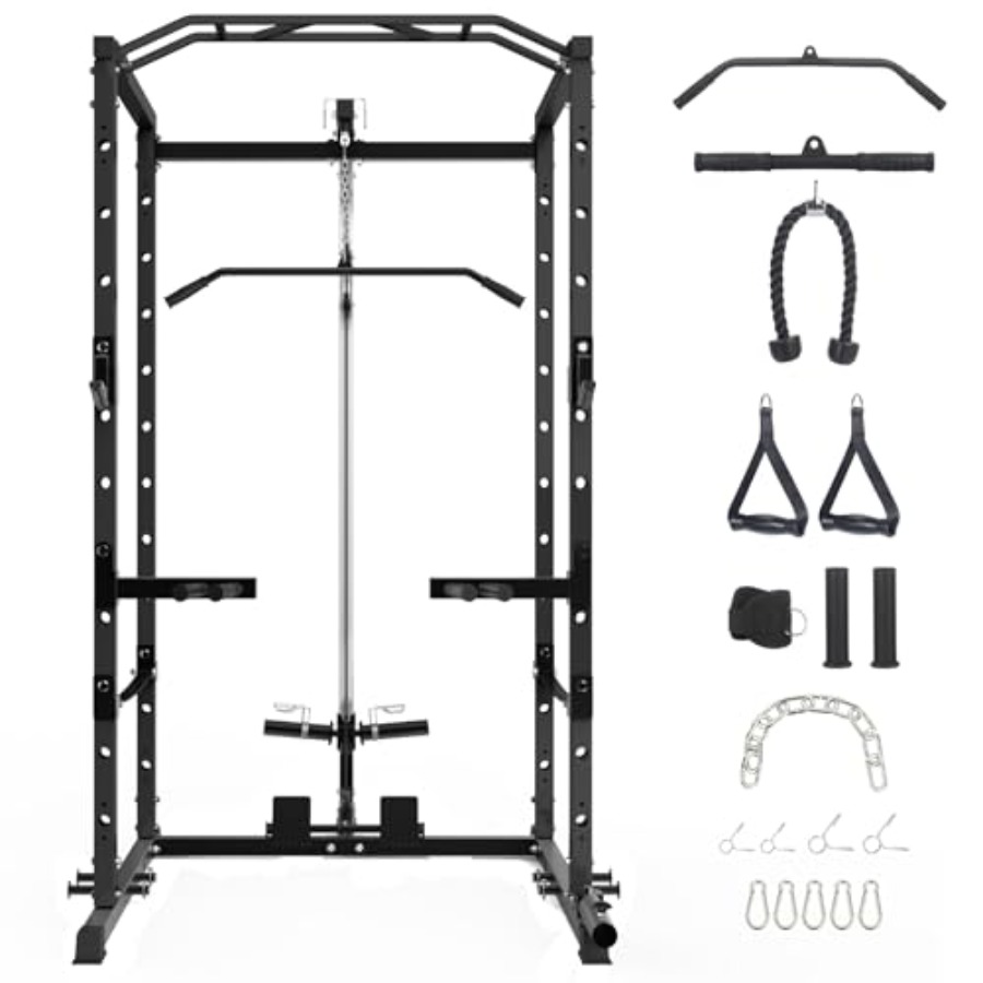 1600 Lbs Power Rack for Home G - Home Bar And Gym 评论和价格