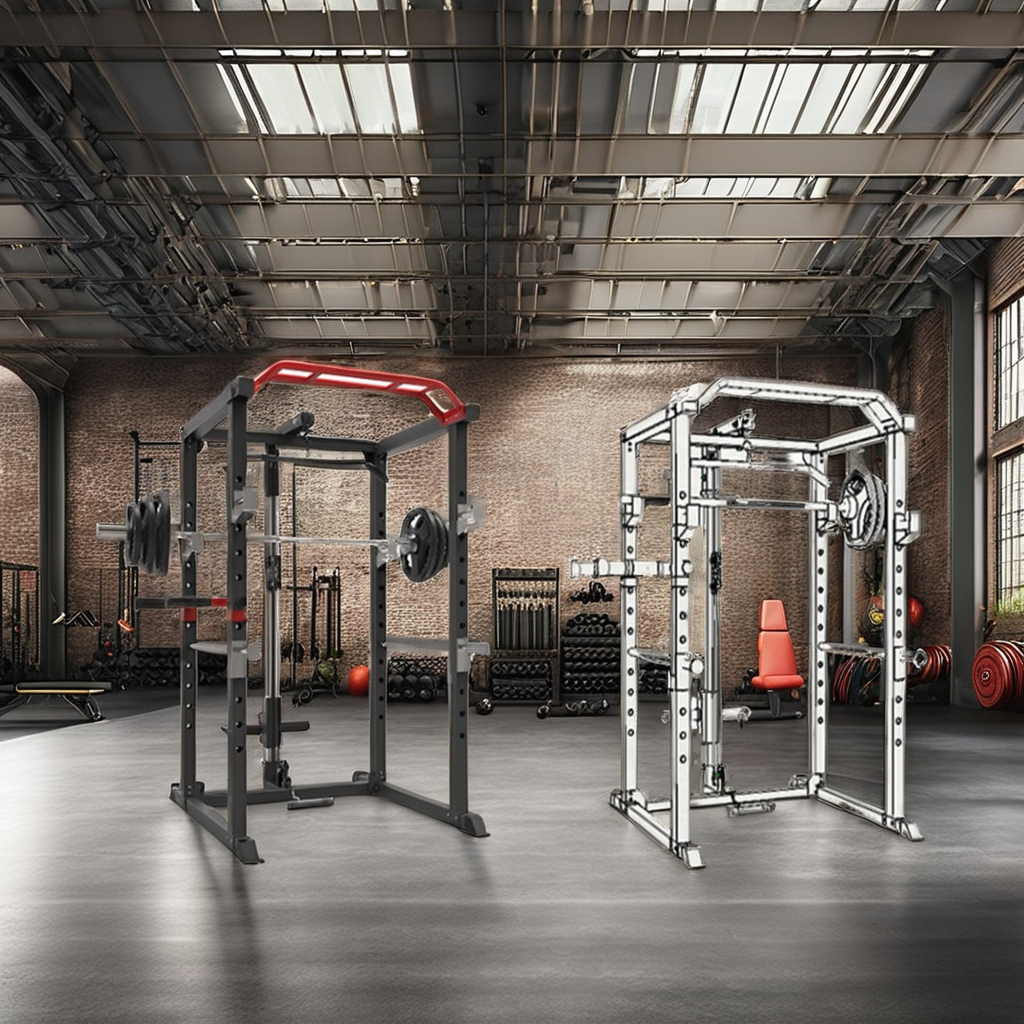 Steel Full Cage Gym Power Towe - Home Bar And Gym 评论和价格
