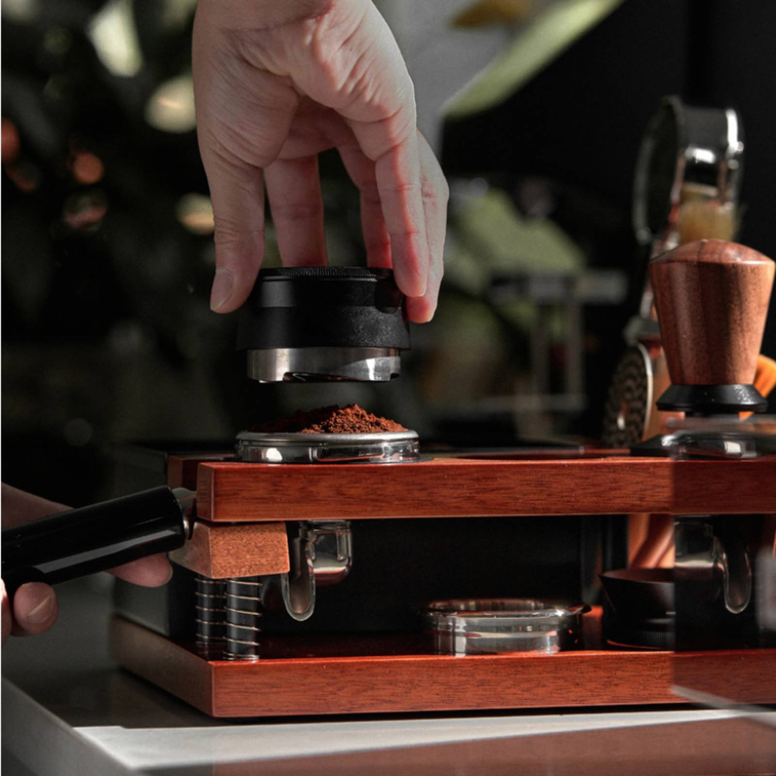 Wood Tamping Station Multi-Fun - Home Barista 评论和价格