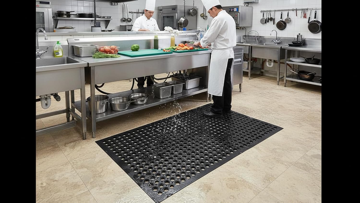 Rubber Floor Mat 3x5FT Anti Fa - Bar Mat Rubber 评论和价格