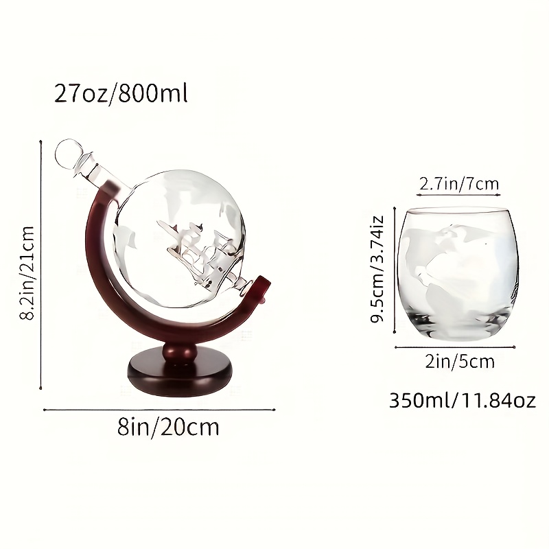 A Set Consisting of One Distin - Decanter Globe Set 评论和价格