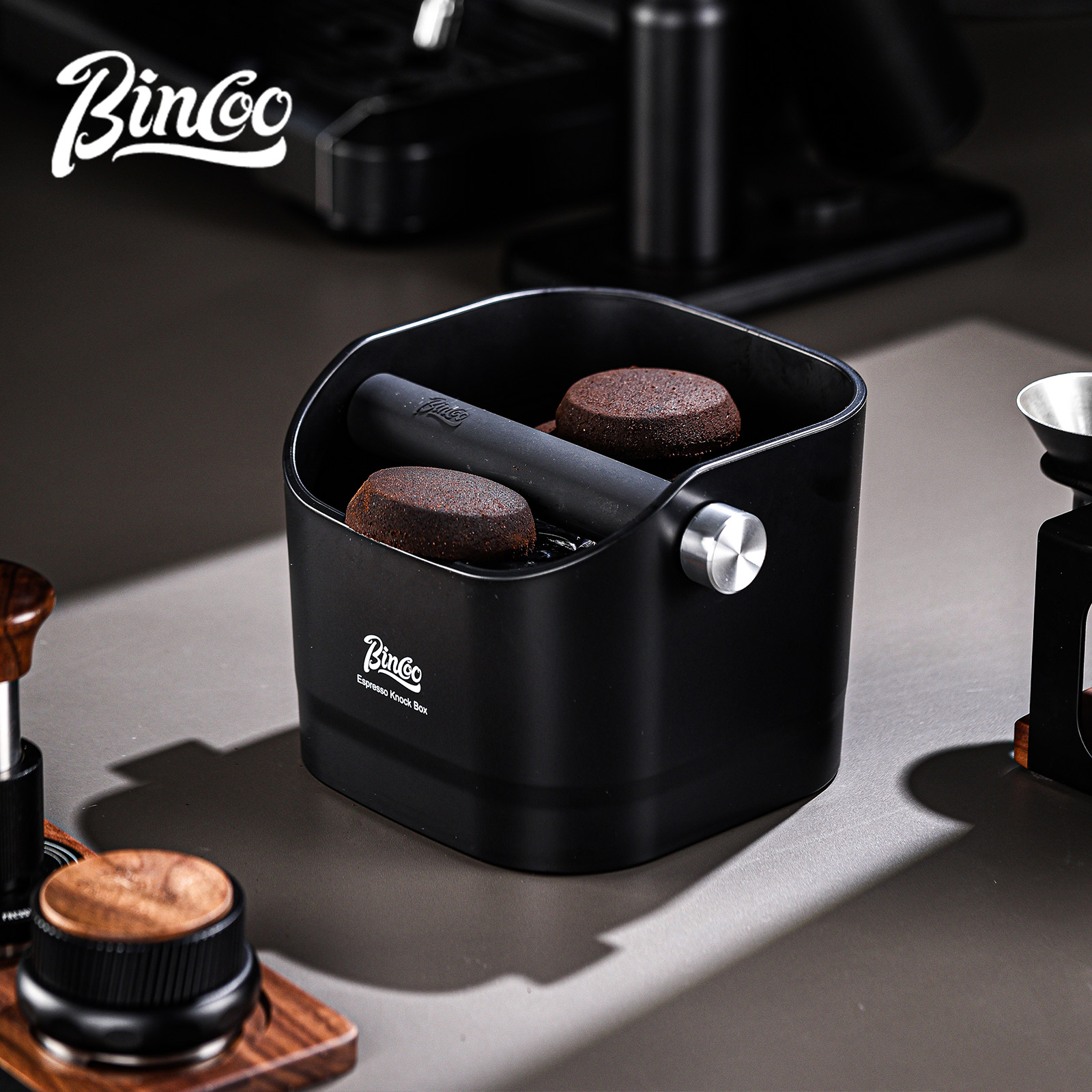 Bincoo 1.6L Square Coffee Knoc - Home Bar Shelf 评论和价格