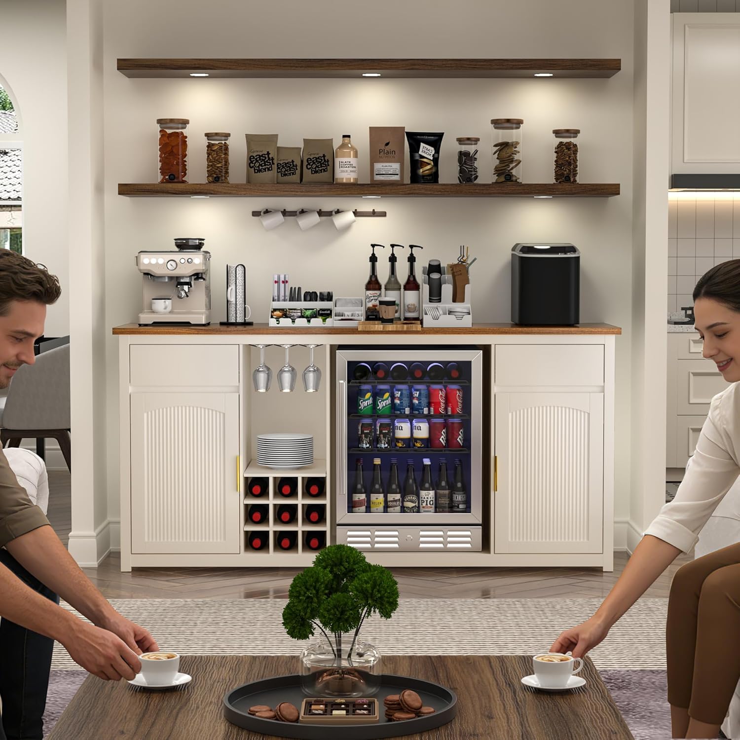 Extra Long Bar Cabinet Fridge  - Home Bar And Fridge 评论和价格