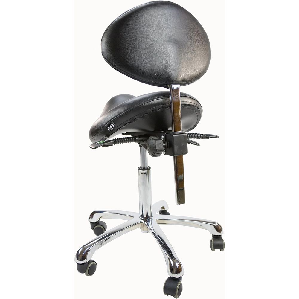 Ergonomic Rolling Stool with A - Home Barber 评论和价格