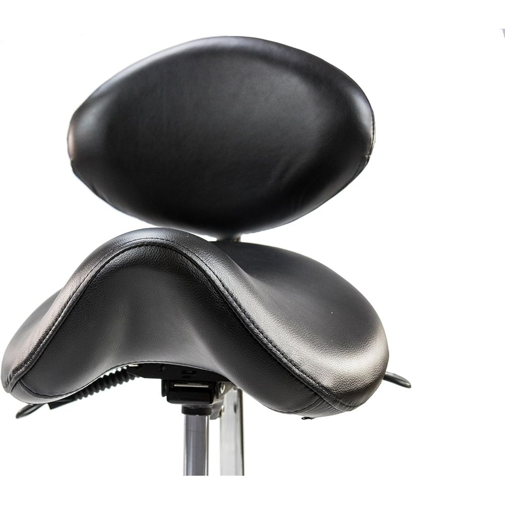 Ergonomic Rolling Stool with A - Home Barber 评论和价格