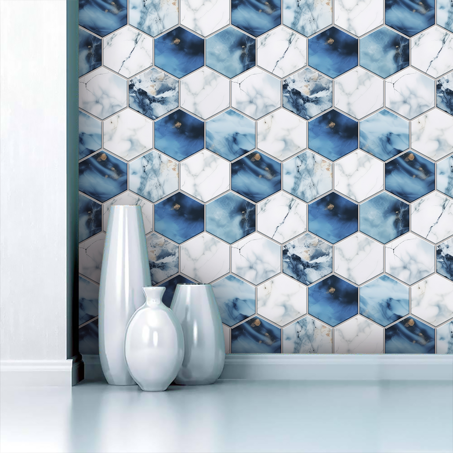 5 Styles Flat Hexagon Marble E - Home Bar Sink 评论和价格