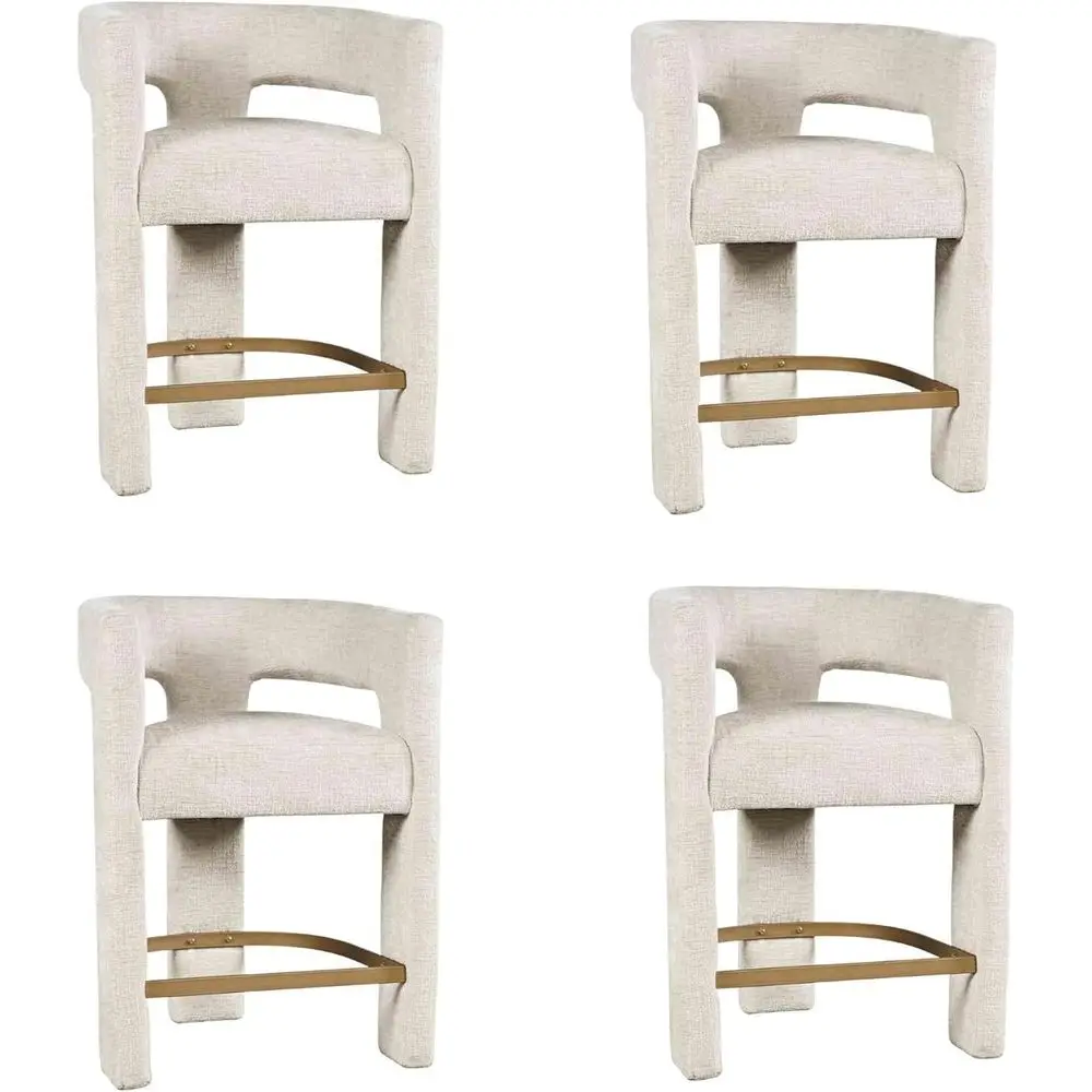 Joran Upholstered Counter Stoo - Home Bar Seating 评论和价格