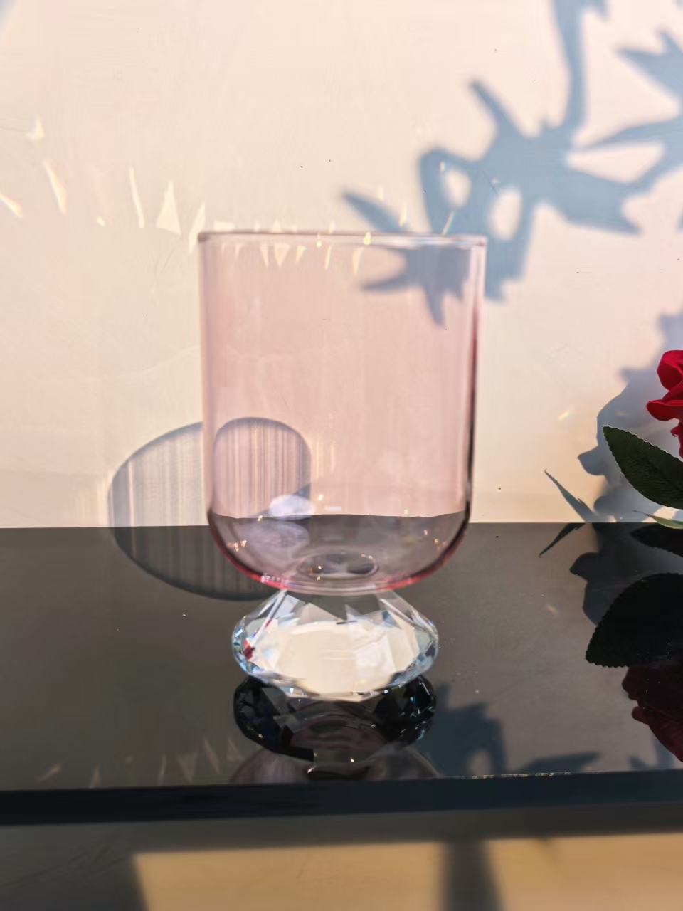 Diamond Cut Wine Glasses Set o - Highball Glass Set 评论和价格