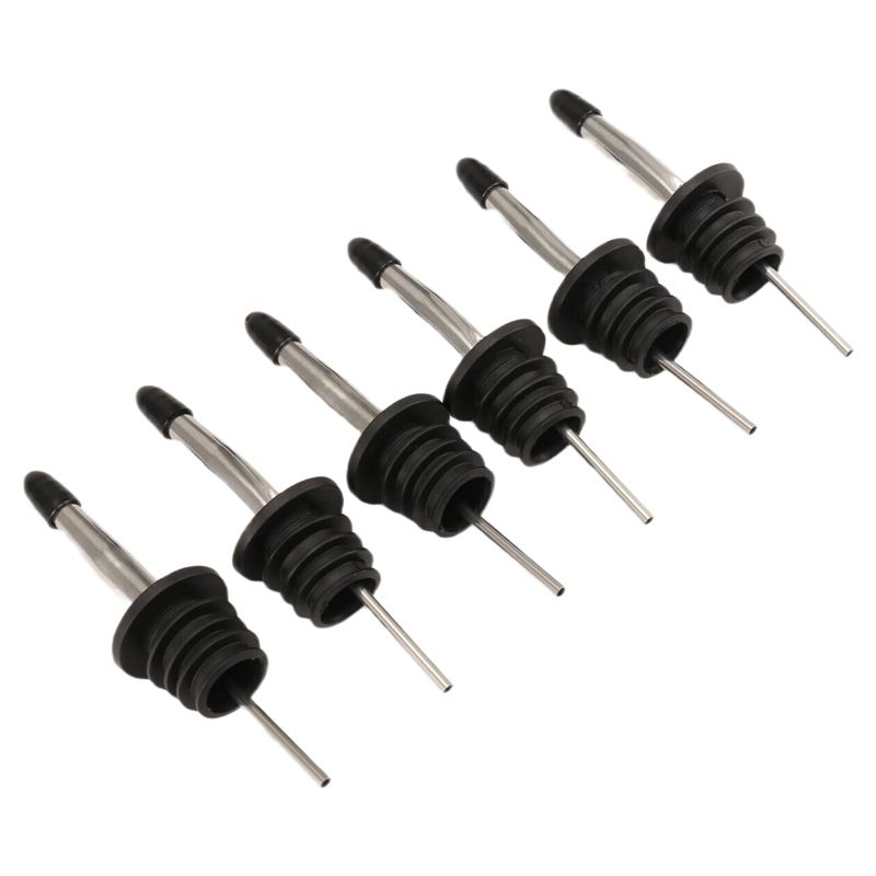 AB46-6Pcs Stainless Steel Pour - Speed Pourer Cap 评论和价格