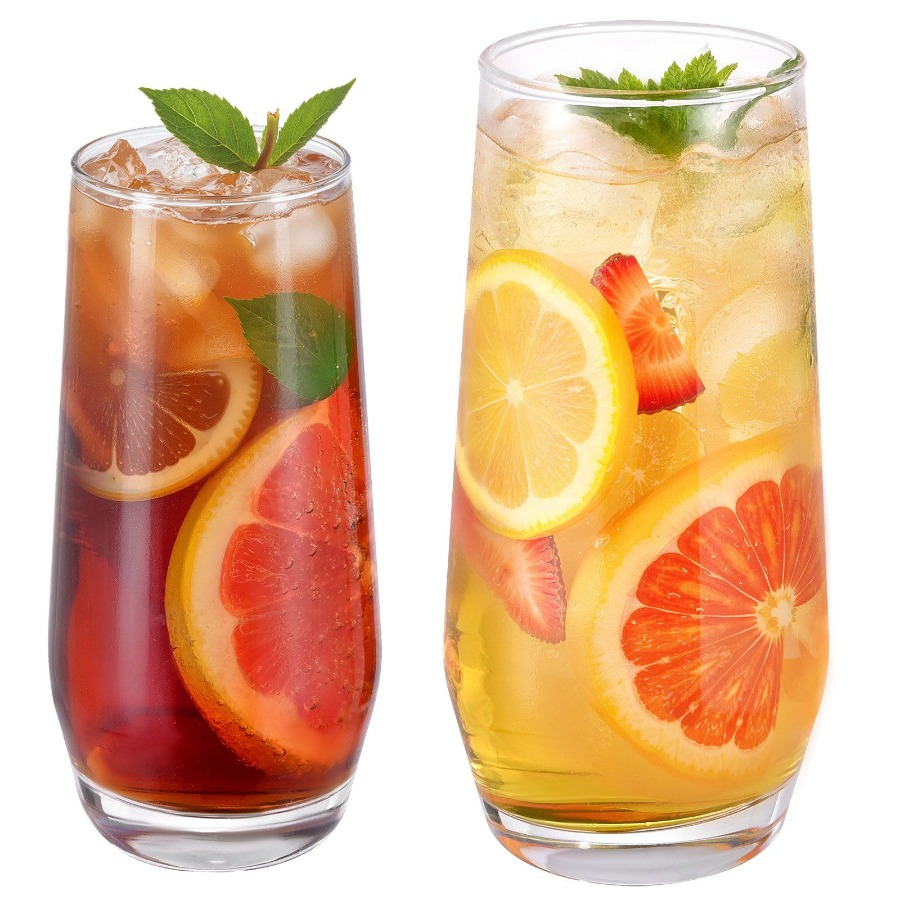 Drinking Glasses Set, 16-Piece - Highball Glass Set 评论和价格