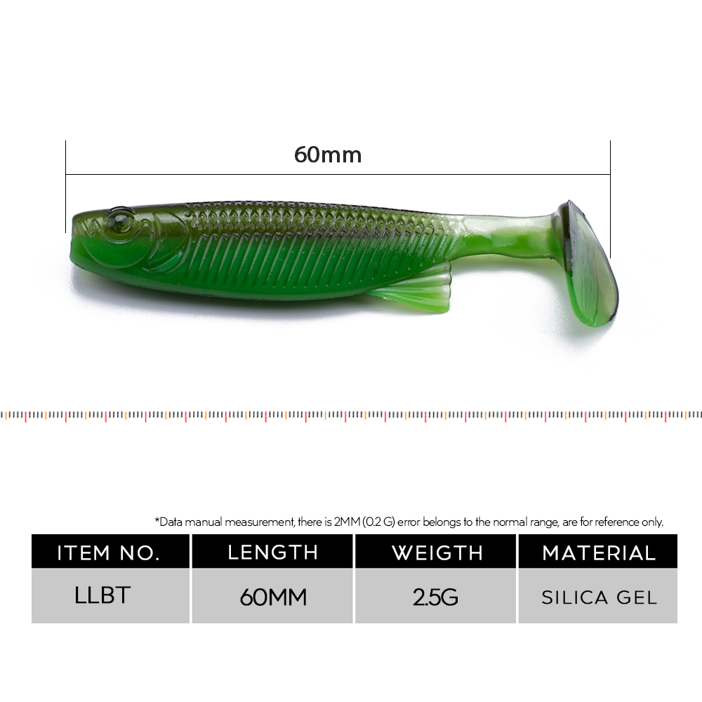 Hanlin 10/20pcs Soft Baits Wor - Jigger Double Sided 评论和价格