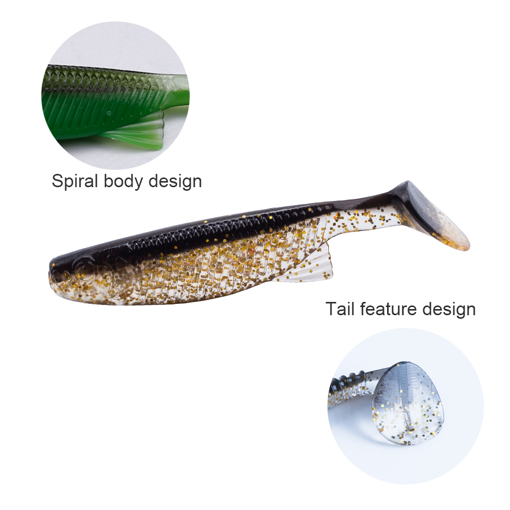Hanlin 10/20pcs Soft Baits Wor - Jigger Double Sided 评论和价格
