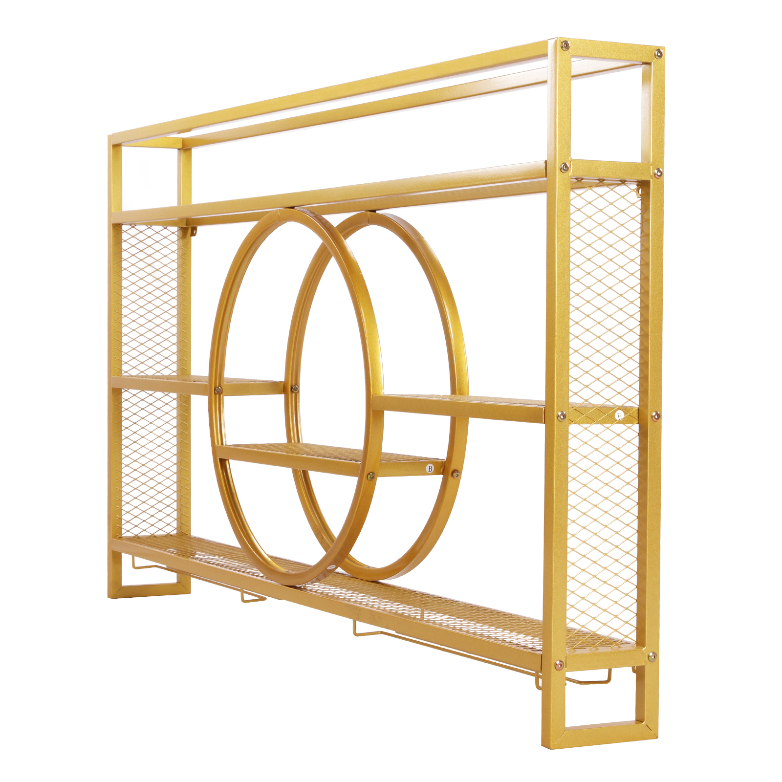 Wine Glass Rack Floating Bar S - Home Bar Shelves 评论和价格