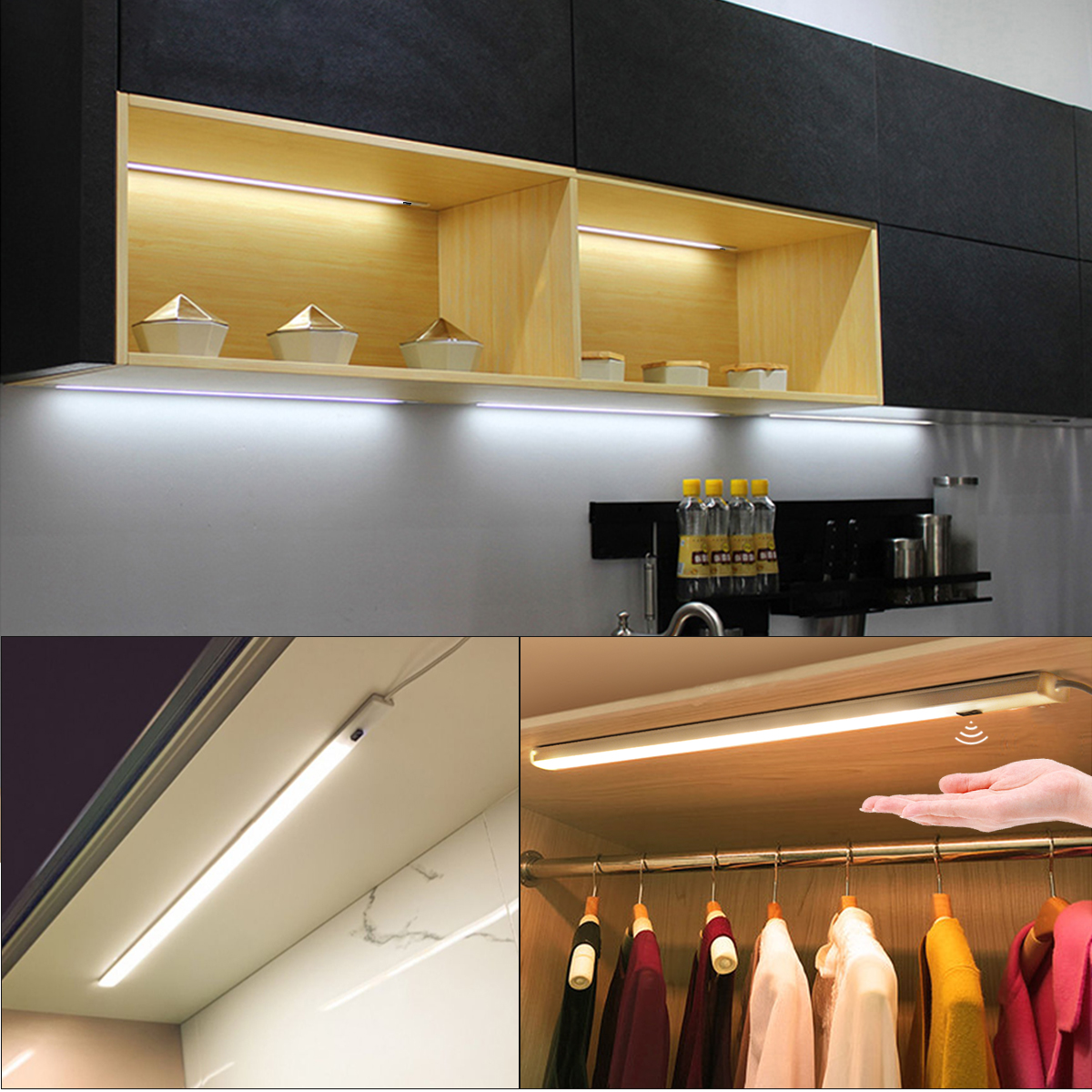 50CM 40CM LED Cabinet Bar Ligh - Home Bar And Cabinet 评论和价格