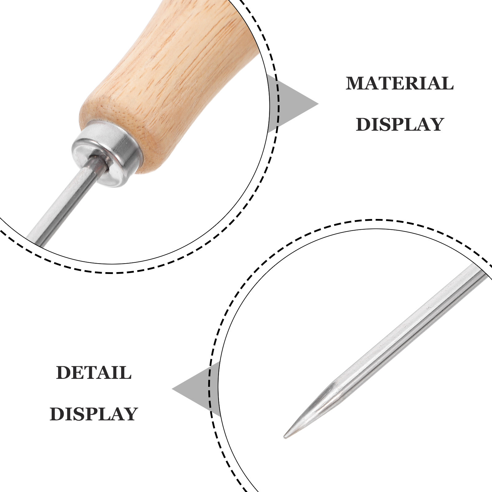 Wood Handle Ice Pick Stainless - Ice Pick Pick 评论和价格
