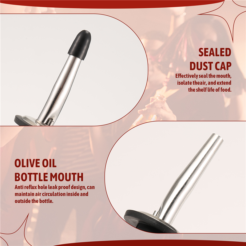 AEE2-6Pcs Stainless Steel Pour - Speed Pourer Cap 评论和价格