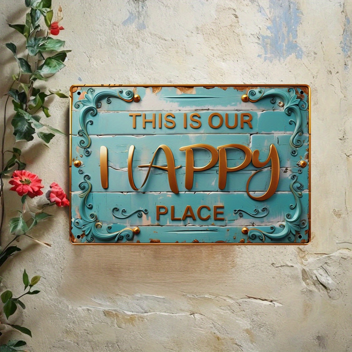Vintage Metal Sign: This Is Ou - Home Bar And Coffee 评论和价格