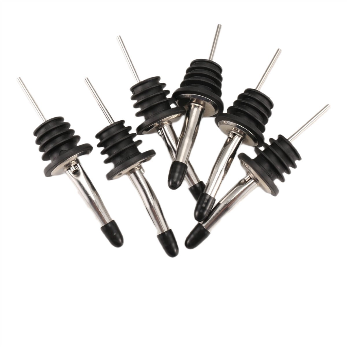 HITL 6Pcs Stainless Steel Pour - Speed Pourer Cap 评论和价格