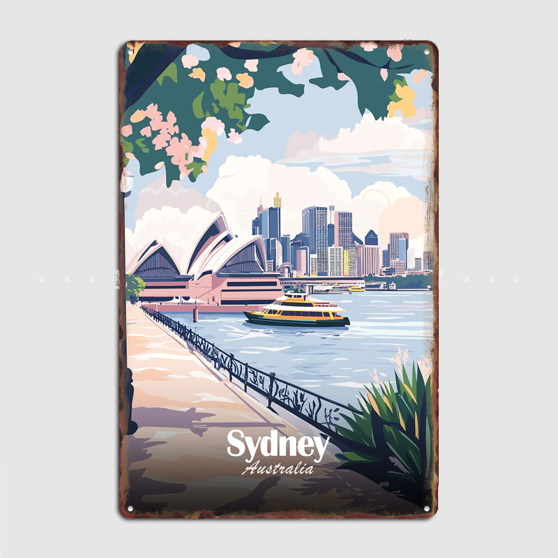 Sydney Australia Travel Poster - Home Bar Sydney 评论和价格
