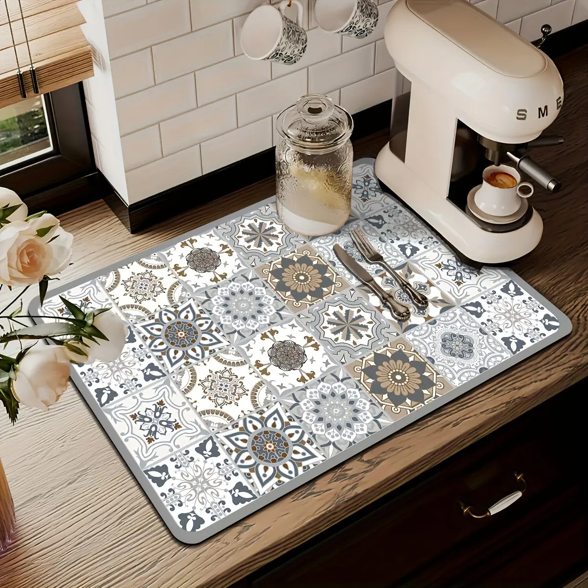1pcs Kitchen Countertop Mat Vi - Bar Mat Rubber 评论和价格