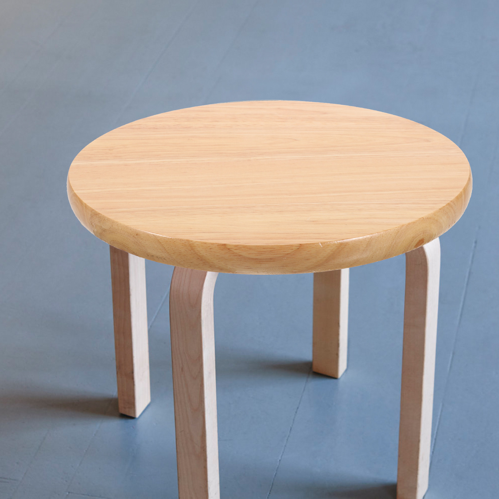 Round Wooden Bar Stool Seat Re - Home Bar Seating 评论和价格