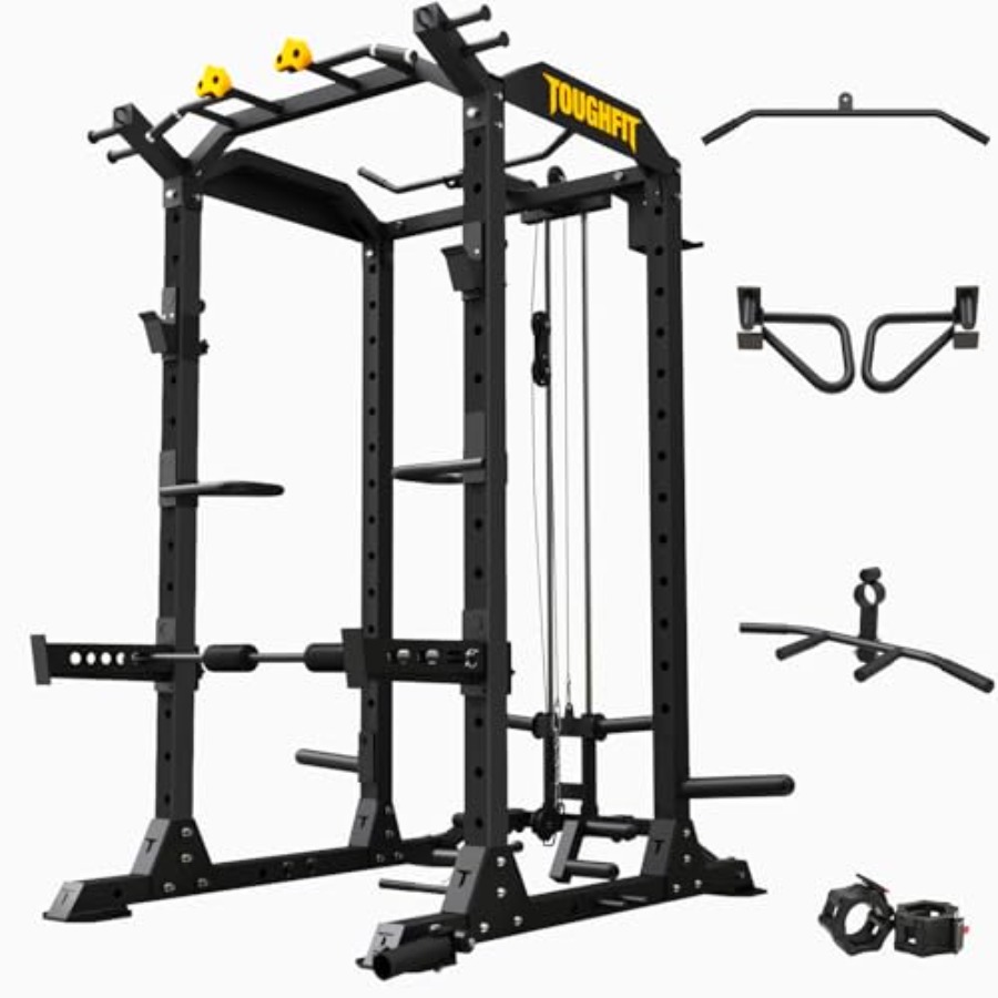 2024 Upgraded T2 Power Cage Mu - Home Bar And Gym 评论和价格