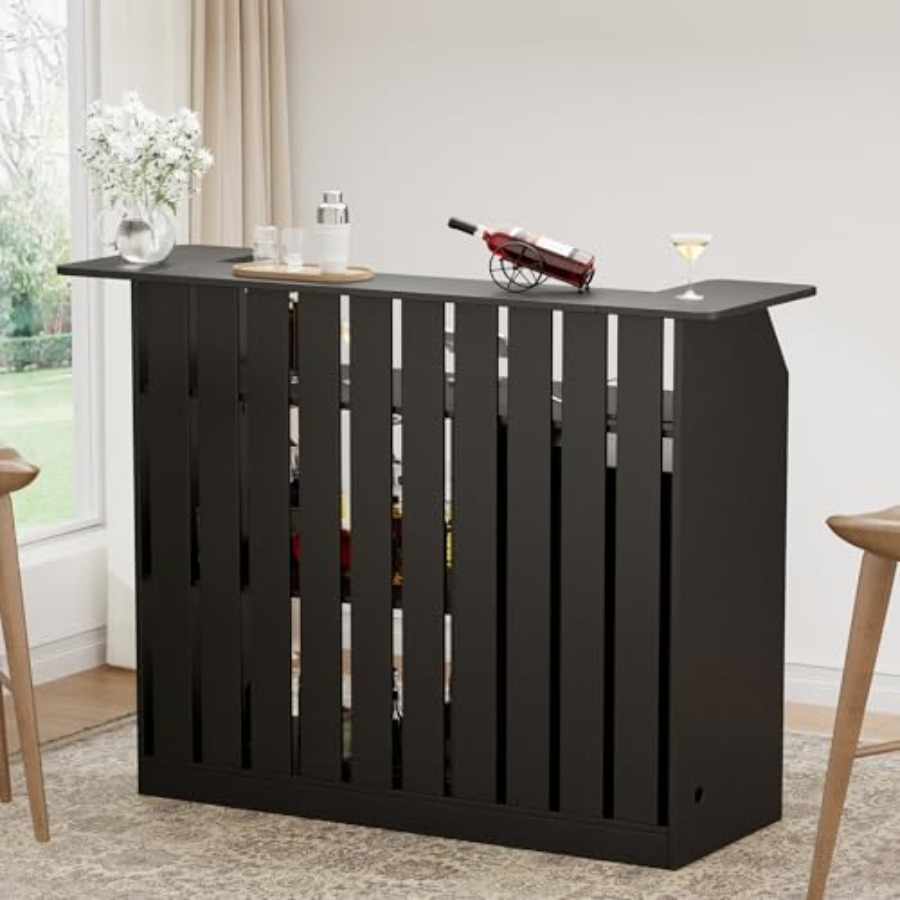 U-Shape Bar Table for home bar - Home Bar And Fridge 评论和价格