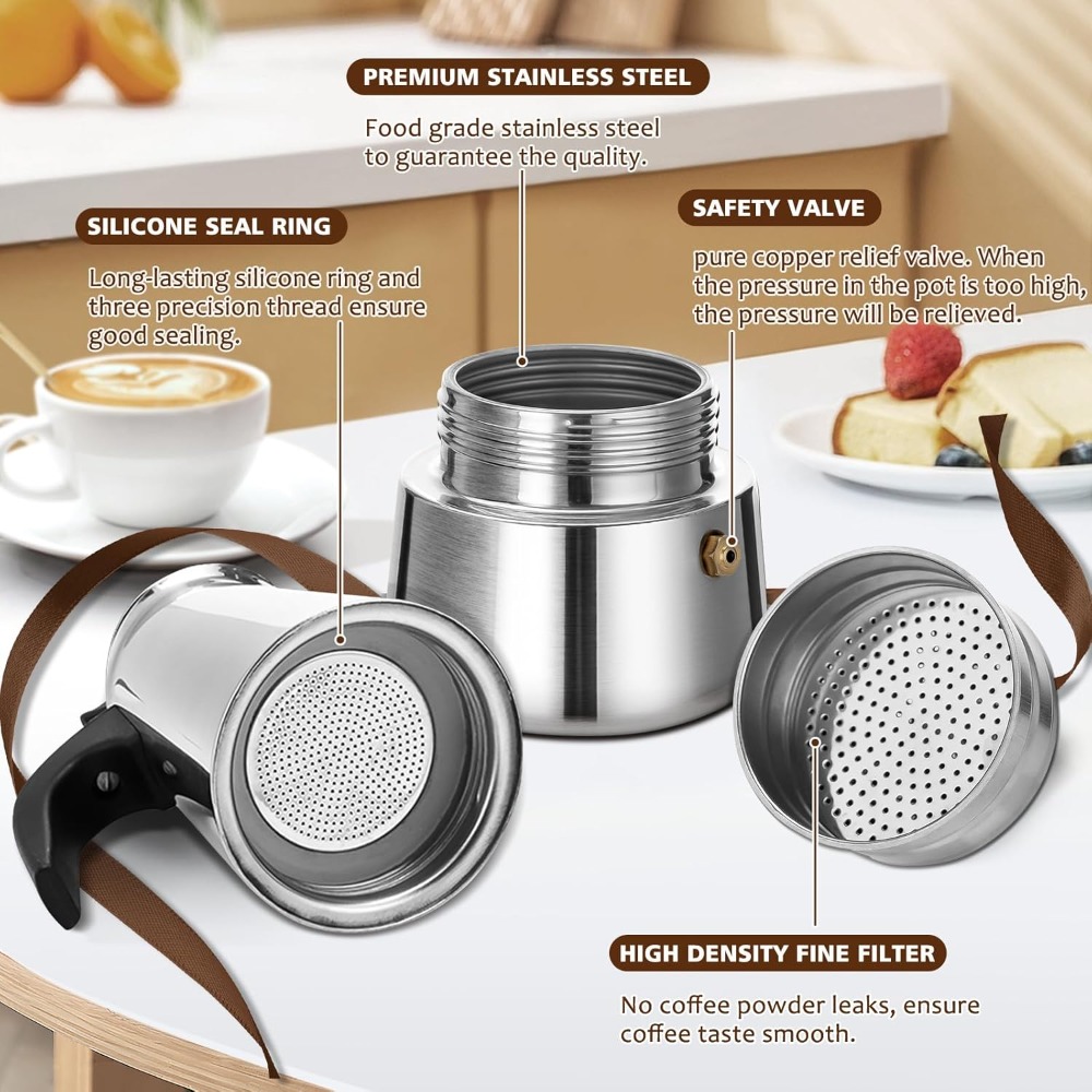 Portable Coffee Pot Stainless  - Home Barista 评论和价格
