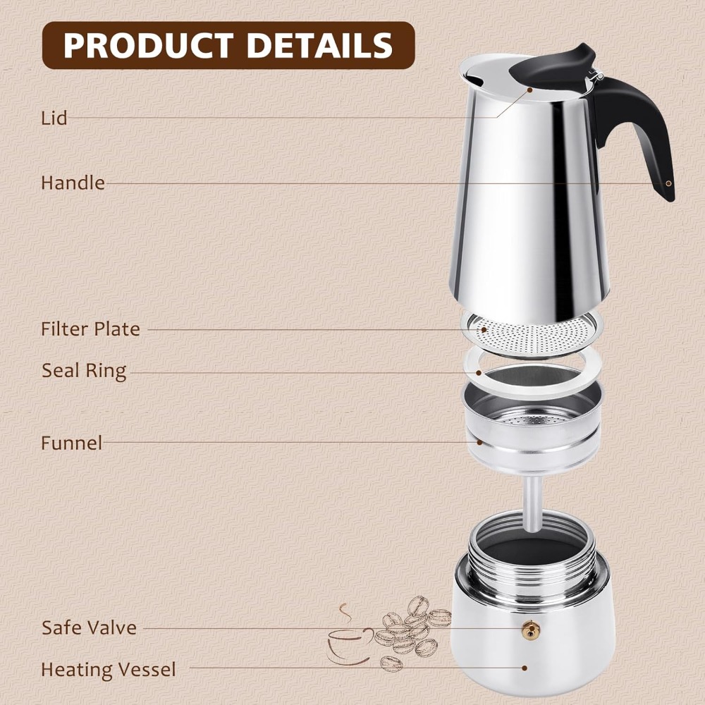 Portable Coffee Pot Stainless  - Home Barista 评论和价格