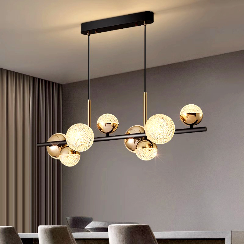 Modern Simple Led Pendants Lig - Home Bar Word 评论和价格