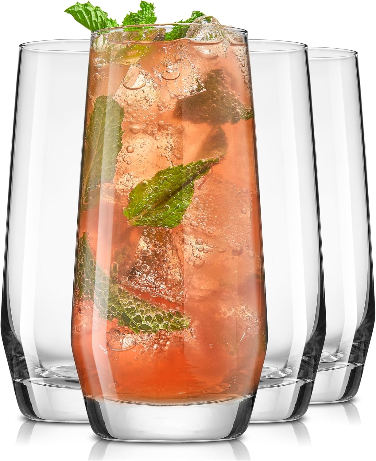 18.5 oz Highball Glasses, 4pc  - Highball Glass Set 评论和价格