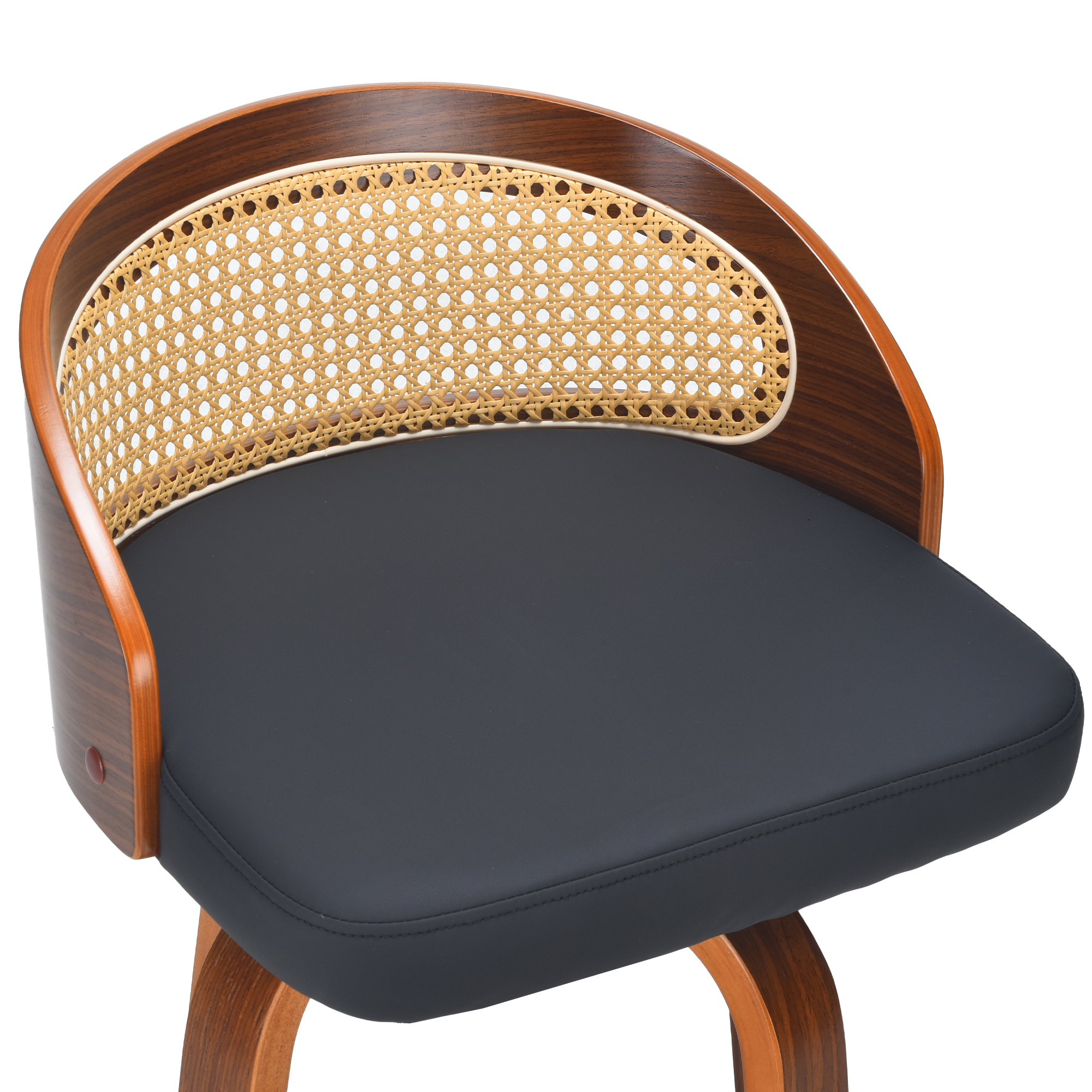 Set of 2 Swivel Bar Stools, Mo - Home Bar Lounge 评论和价格