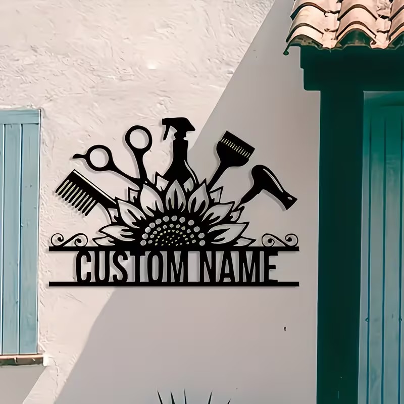 Custom Hair Stylist metal Name - Home Barber 评论和价格