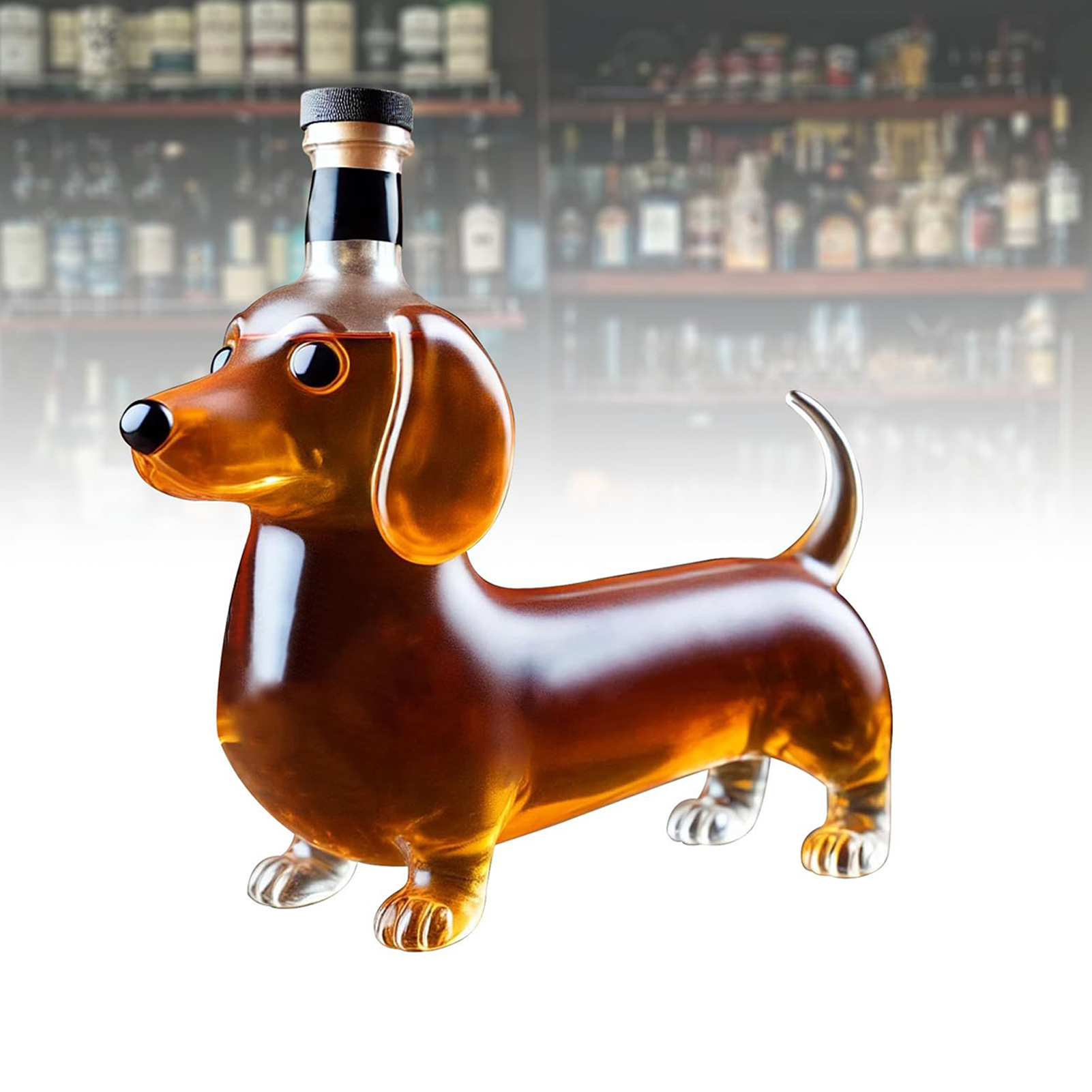 Whiskey Glass Liquor Bottle Da - Home Bar Shelves 评论和价格