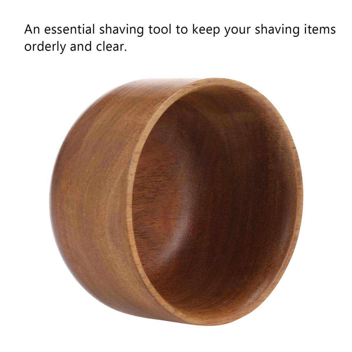 Wooden Men Shaving Bowl Light  - Home Barber 评论和价格