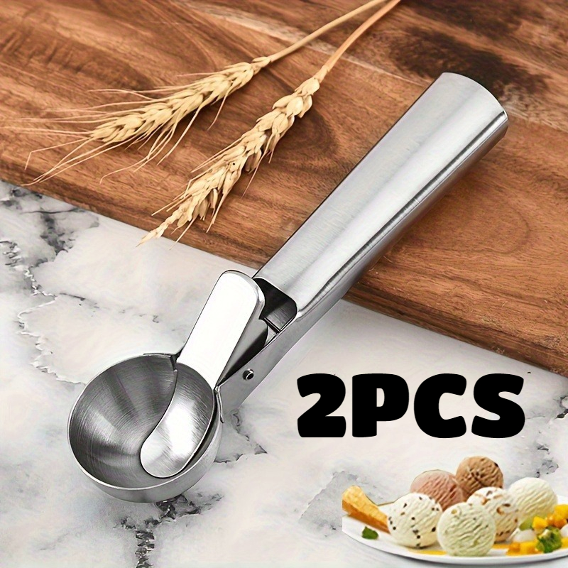 2PCS Ice Cream Spoon Stainless - Ice Pick Pick 评论和价格