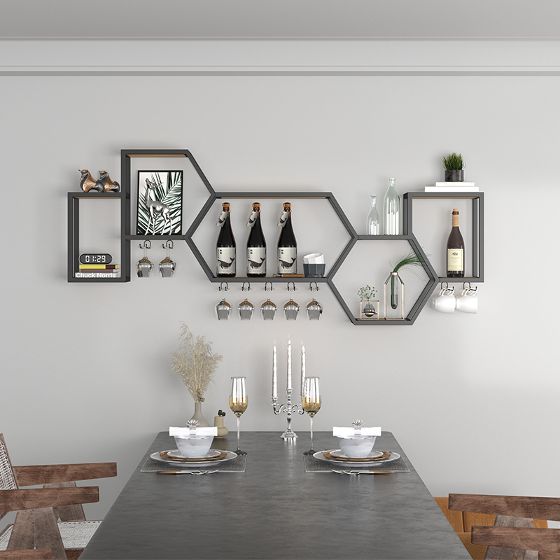 Designer Shelves Bar Cabinet L - Home Bar Shelves 评论和价格