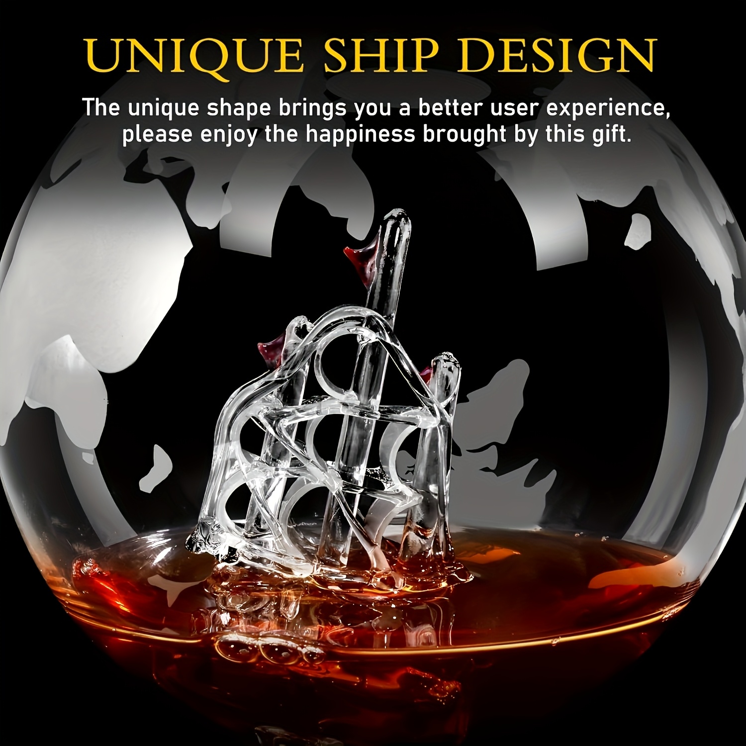 Whiskey Decanter Set for Men F - Decanter Globe Set 评论和价格