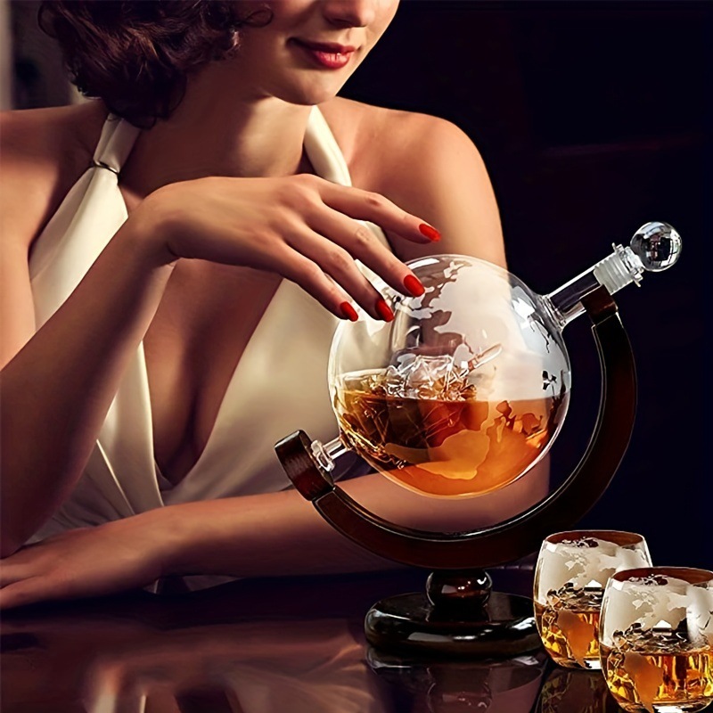 Creative Globe Decanter Set Ex - Decanter Globe Set 评论和价格
